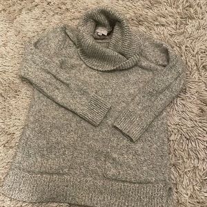 Loft gray sweater